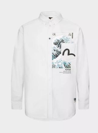 EVISU 男 衬衫 2ESHTM4SL7091RXWHTO 商品图0