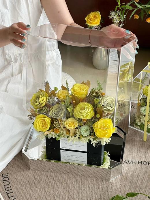 特别定制永生花温馨花园城堡生日送礼商务送花礼物 商品图13