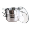 朗赫 凡尔赛三层不锈钢汤蒸锅 LH-ZG03 商品缩略图0