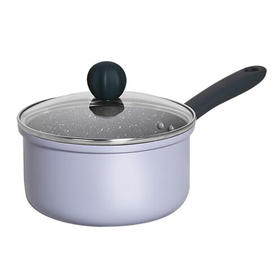 炊大皇 匠紫18cm奶锅 不粘锅 泡面宝宝辅食锅热奶锅 电磁炉通用 JZ18NG