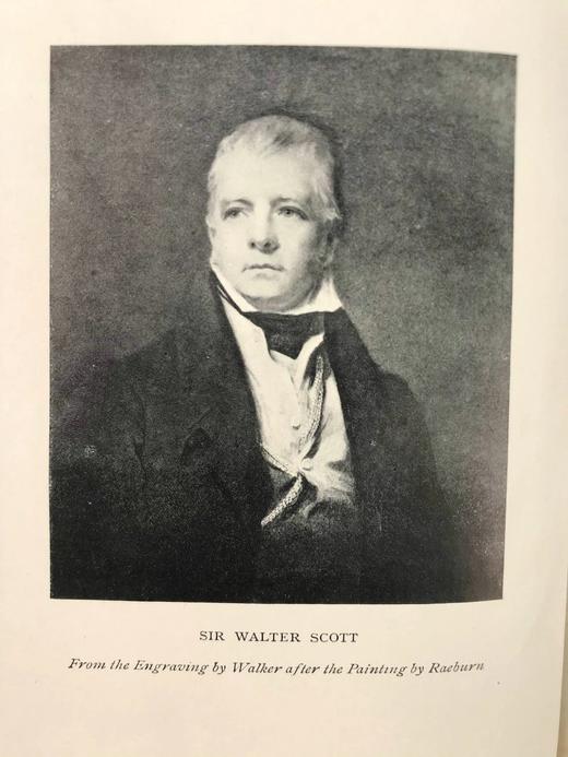 工坊特装本！1904年 司各特诗集 1幅肖像插图 全真皮精装32开 商品图3