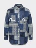 EVISU 男 衬衫 2ESHTM4SL7019RXNAVA 商品缩略图0
