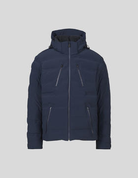 Aztech Mountain - Nuke Suit Ski Jacket - Sander Navy - 男装 - 夹克 - 深蓝色