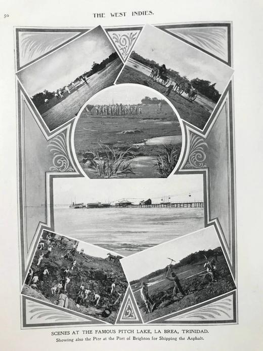 1909年 西印度群岛风物志 数百幅插图 漆布精装16开 商品图12