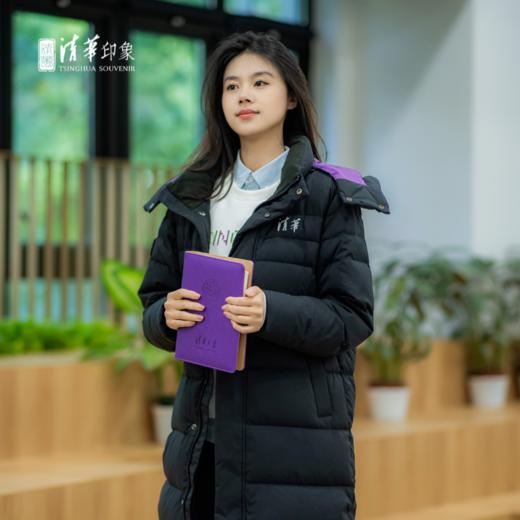 清华文创长款羽绒服 商品图1