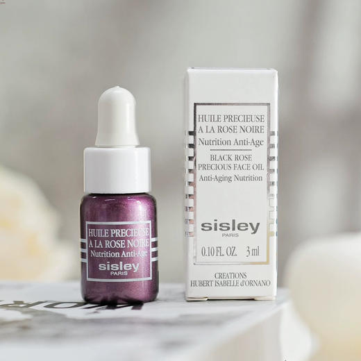 【专柜小样】法国 Sisley希思黎 黑玫瑰滋养清爽面部精油 3ml 商品图5