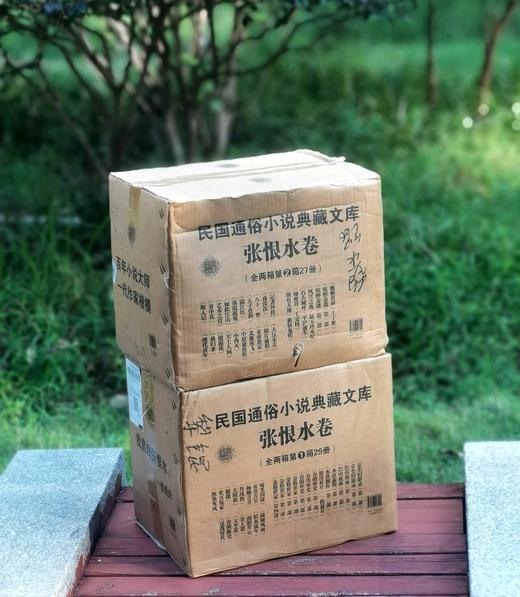 《民国通俗小说典藏文库：张恨水卷》，16开平装，全2箱56册，张恨水著，中国文史出版社2018年一版一印，定价3380.6元，售价946元。 商品图0