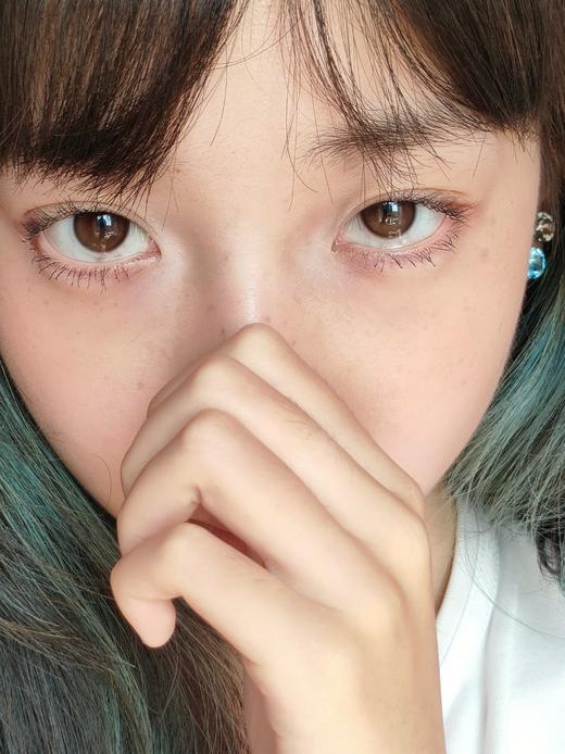 utoocon月抛 蛋黄仔 很自然的棕色 14.2mm 有同款日抛 商品图1