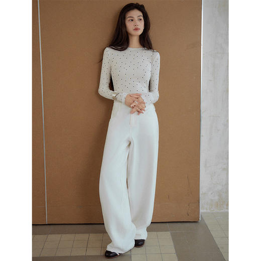 Even Vintage|经典百搭 秋季新款宽松茧型阔腿裤显瘦休闲裤牛仔裤 商品图0