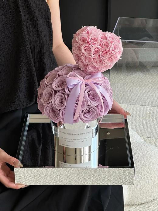 永生花爱心抱抱桶 商品图11