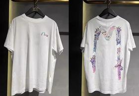 EVISU 女 T恤 2ESHTW4TS4085BFWHTO