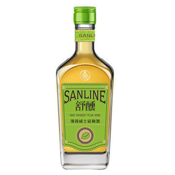舒醺·薄荷威士忌梅酒 10度 375mL*1瓶 商品图1