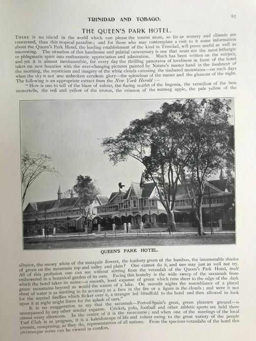 1909年 西印度群岛风物志 数百幅插图 漆布精装16开 商品图8