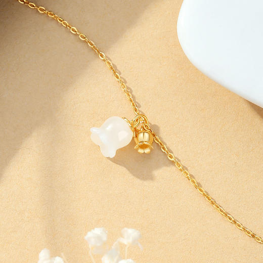 Winy925纯银铃兰心事项链送女友闺蜜节日生日礼物 商品图2