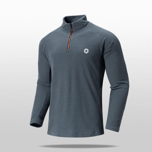 积能 运动户外方格绒拉链立领上衣（男女款） 商品图4