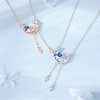 Winy925纯银祥云缠月项链送女友闺蜜节日生日礼物 商品缩略图1