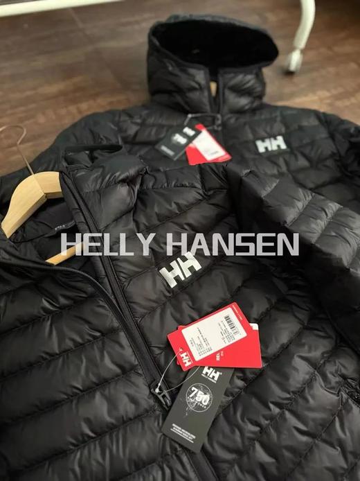 海外原单 Helly Hansen情侣排骨架型连帽户外轻薄羽绒夹克 商品图3
