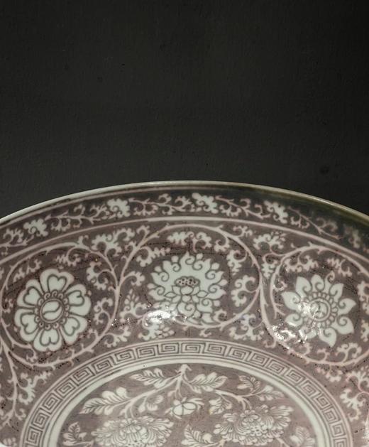 釉里红拔白缠枝牡丹纹碗，顺丰包邮 商品图7