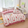 2024秋冬加厚风小清新牛奶绒四件套 商品缩略图1