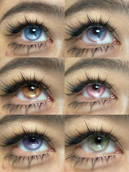 illusionduck半年抛 晨迹海蝶/春迹海蝶/莲迹海蝶/蒲迹海蝶/暮迹海蝶 14.5mm 非离子 商品图1