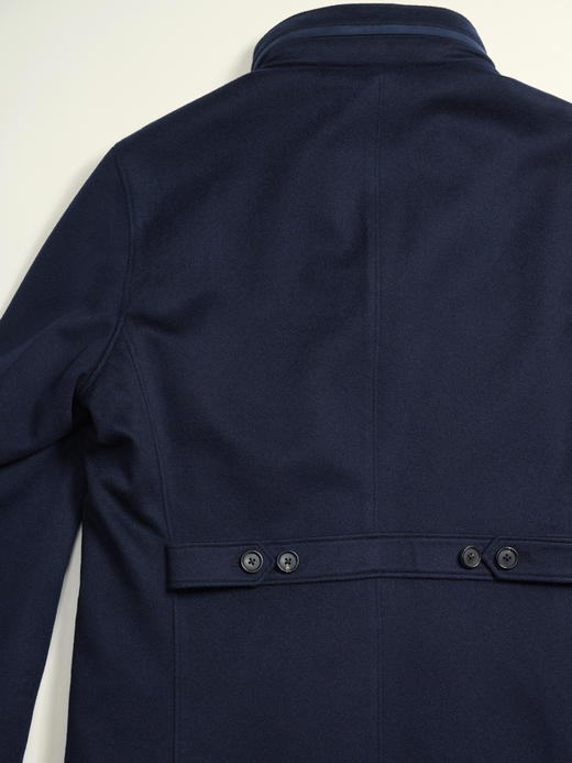 Loro Piana 90%美丽诺羊毛10%羊绒羽绒（内胆可拆卸）短款派克大衣 商品图3