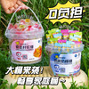 📝0负担糖果合集🌈2桶6味【正优味园&臻邦跳跳奶棒糖、奇亚籽软糖】童年必备奶糖+水果糖🍭超大桶！超实惠！超健康！ 商品缩略图0