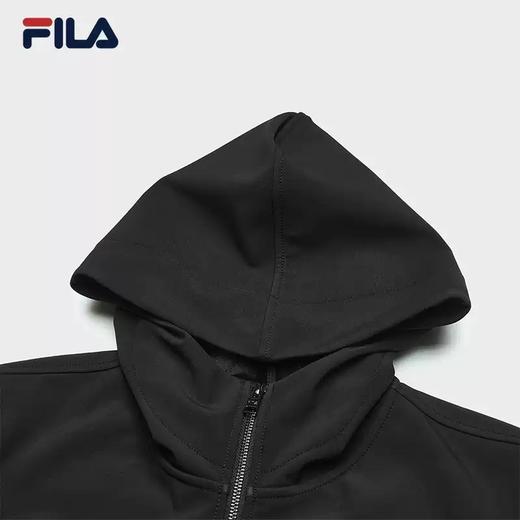 3件折上7折【自营】FILA/斐乐  斐乐男士梭织外套2024春新款时尚休闲百搭男上衣外套 F11M349706FBK 商品图2