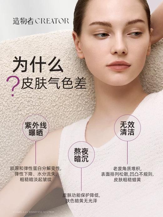 造物者山茶花精华软膜粉清洁毛孔紧致补水面膜涂抹式 商品图2