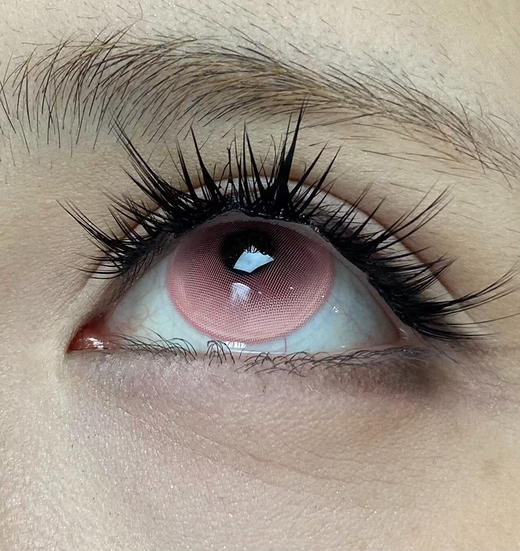 Recolook 樱花粉矿 半年抛 两片 14.5mm 参考着色 13.8mm 基弧 8.5 含水 40% 新锐国货 商品图1