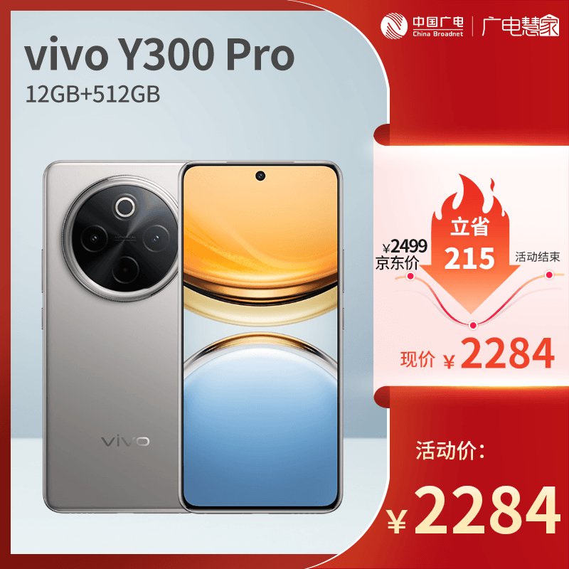 【广电好物】vivo Y300 Pro  12+512GB