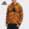 129.9adidas/阿迪达斯男子时尚印花保暖连帽卫衣329338-HF线上线下同时在售不保证有货 商品缩略图1