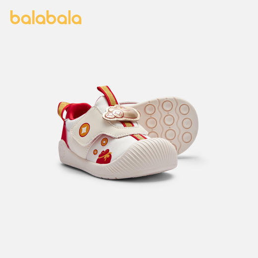 巴拉巴拉童鞋儿童学步鞋男宝女宝婴儿鞋子2025新宝宝春季可爱新年 商品图1