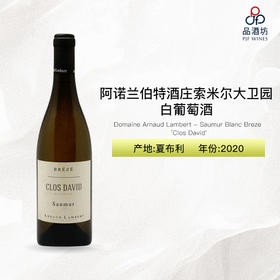 2020 Domaine Arnaud Lambert - Saumur Blanc Breze 'Clos David' 阿诺兰伯特酒庄索米尔大卫园白葡萄酒