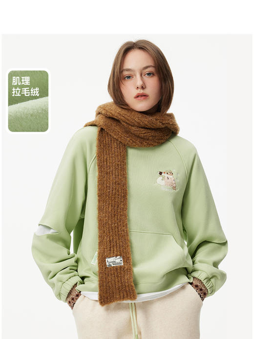 Teenie Weenie小熊卡通卫衣女冬季女卫衣TTMA244V07T 商品图0
