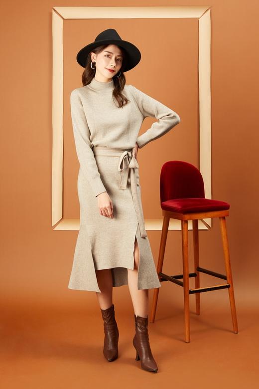 LNNNS 时尚简约针织半裙套装 10888 商品图0