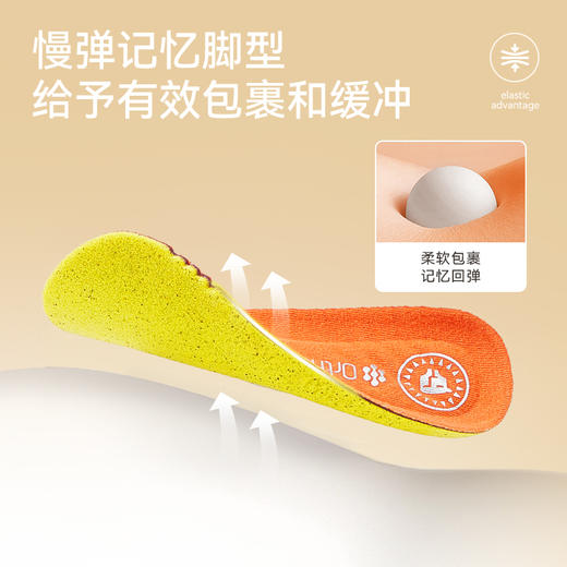 泰兰尼斯ortholite鞋垫秋季新款儿童透气缓震男宝宝赤足鞋垫女童 商品图2