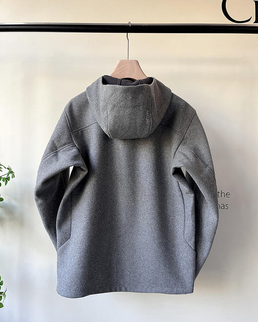 THS 10.28-限时 鸟家GAMASL男士软壳风帽拉链羊毛混纺外套 2色 AF1006 商品图12