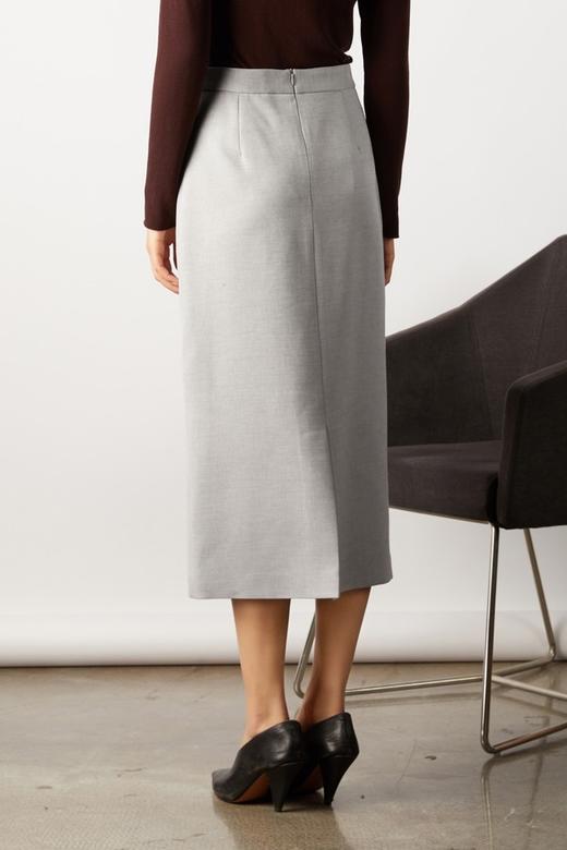 ESTELLICA 灰色简约修身半裙 10920 商品图2