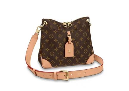 LOUISVUITTON Odeon 老花满印 帆布 手提包单肩包斜挎包 小号女款 棕色 M45354 商品图0