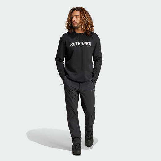 Adidas阿迪达斯秋季男子时尚休闲百搭透气户外运动长裤 IY0074 商品图2