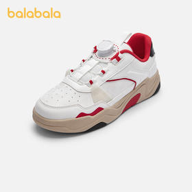 巴拉巴拉童鞋儿童低帮板鞋男童运动小白鞋2025新潮流防滑拜年鞋子