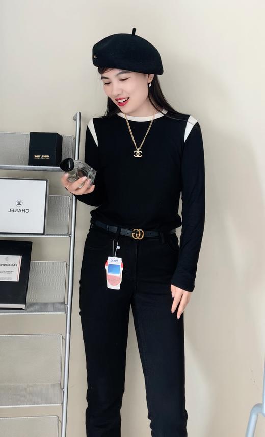 好穿打底 春夏打底衫推荐 小香风拼接衫 炒鸡舒服 商品图1