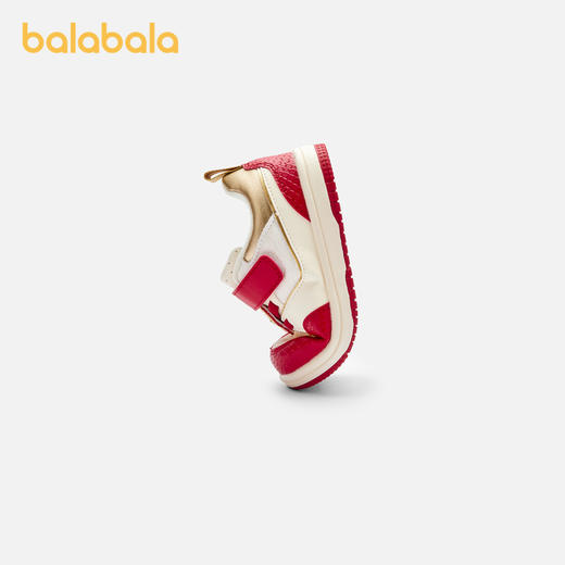 巴拉巴拉童鞋儿童板鞋学步鞋男童女童运动鞋小白鞋2025新潮拜年鞋 商品图2