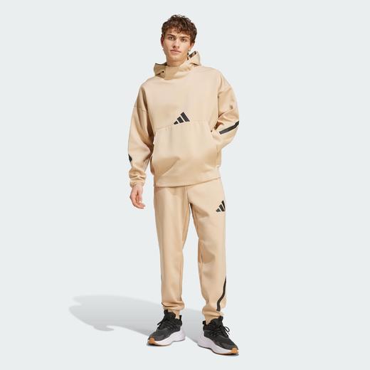ADIDAS 阿迪达斯ZNE TRACKSUIT BOTTOMS 「真治愈」黑标制服亲肤柔软轻薄保暖束脚裤JE7539 商品图3