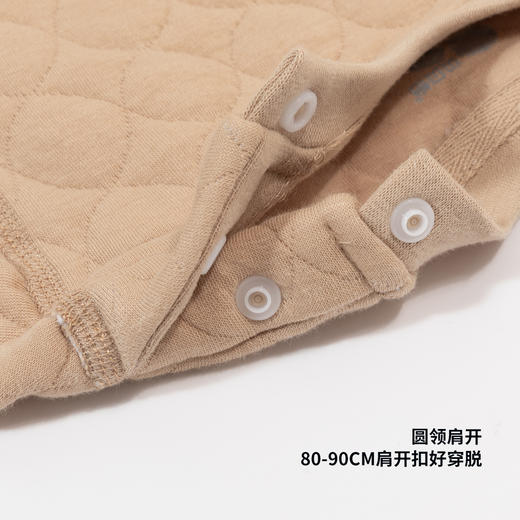 贝贝怡童装儿童家居服保暖加厚2024新款秋冬季男童套装睡衣打底衫ZB4DT002 商品图7