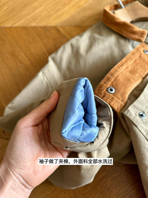 精品好货推荐老客户-bar灯芯绒小领夹棉棉衣外套【清仓不退不换=无法接受不要拍。 商品图12