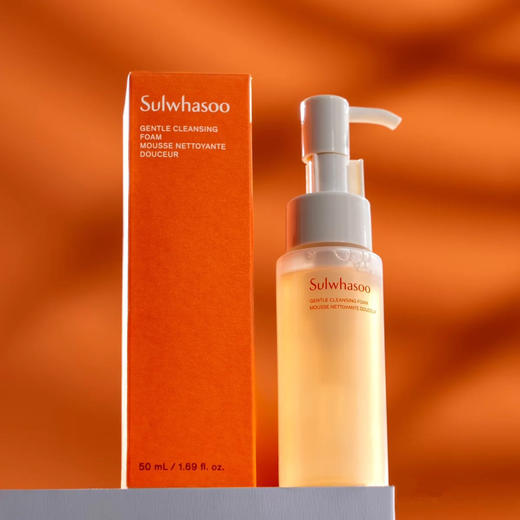 【专柜小样】韩国 SULWHASOO雪花秀 顺行保湿泡沫洗面奶 50ml 商品图3