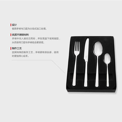 双立人NOVA 西餐具4件套07141-400-9 商品图2