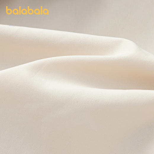 巴拉巴拉童装女童外套2025春秋装新款小童复古学院格子毛呢大衣潮 商品图4