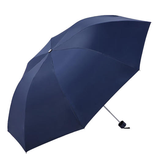 天堂伞 三折晴雨伞防晒伞防紫外线太阳伞遮阳伞商务伞336T藏青色 商品图1